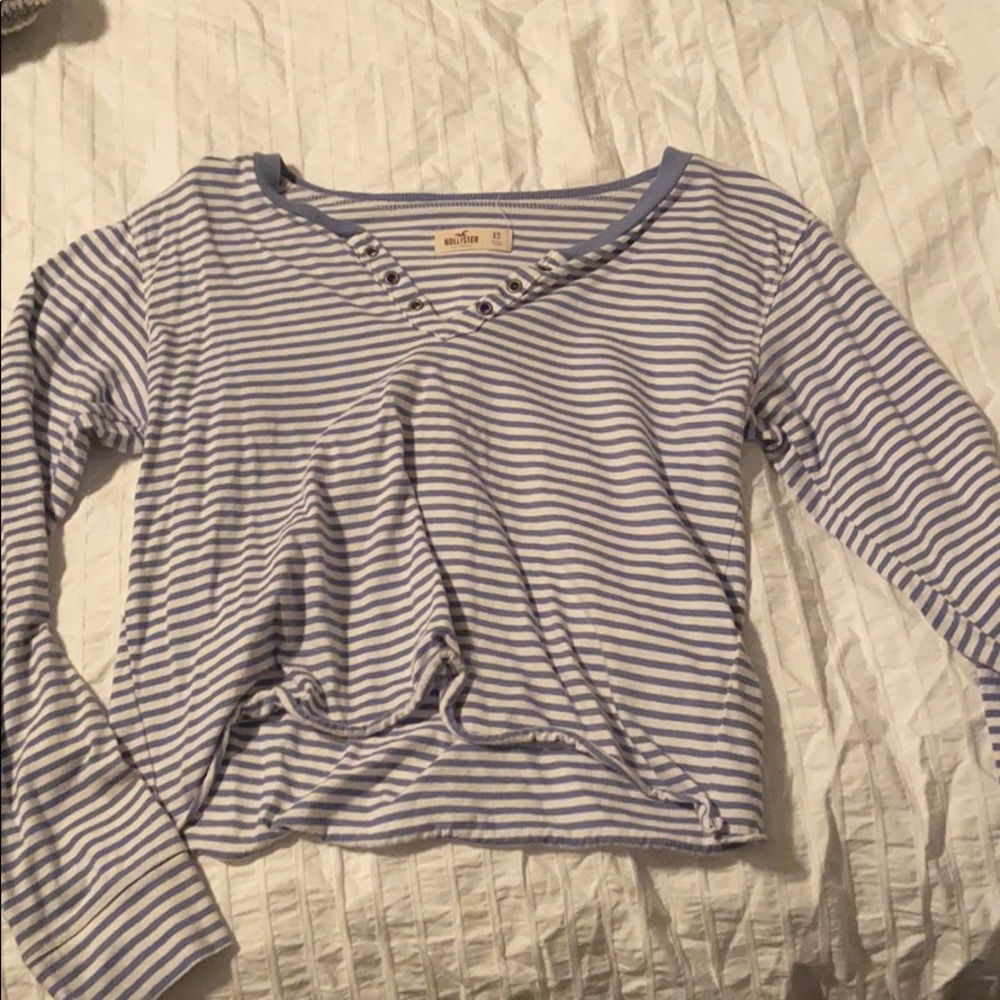 Striped crop top